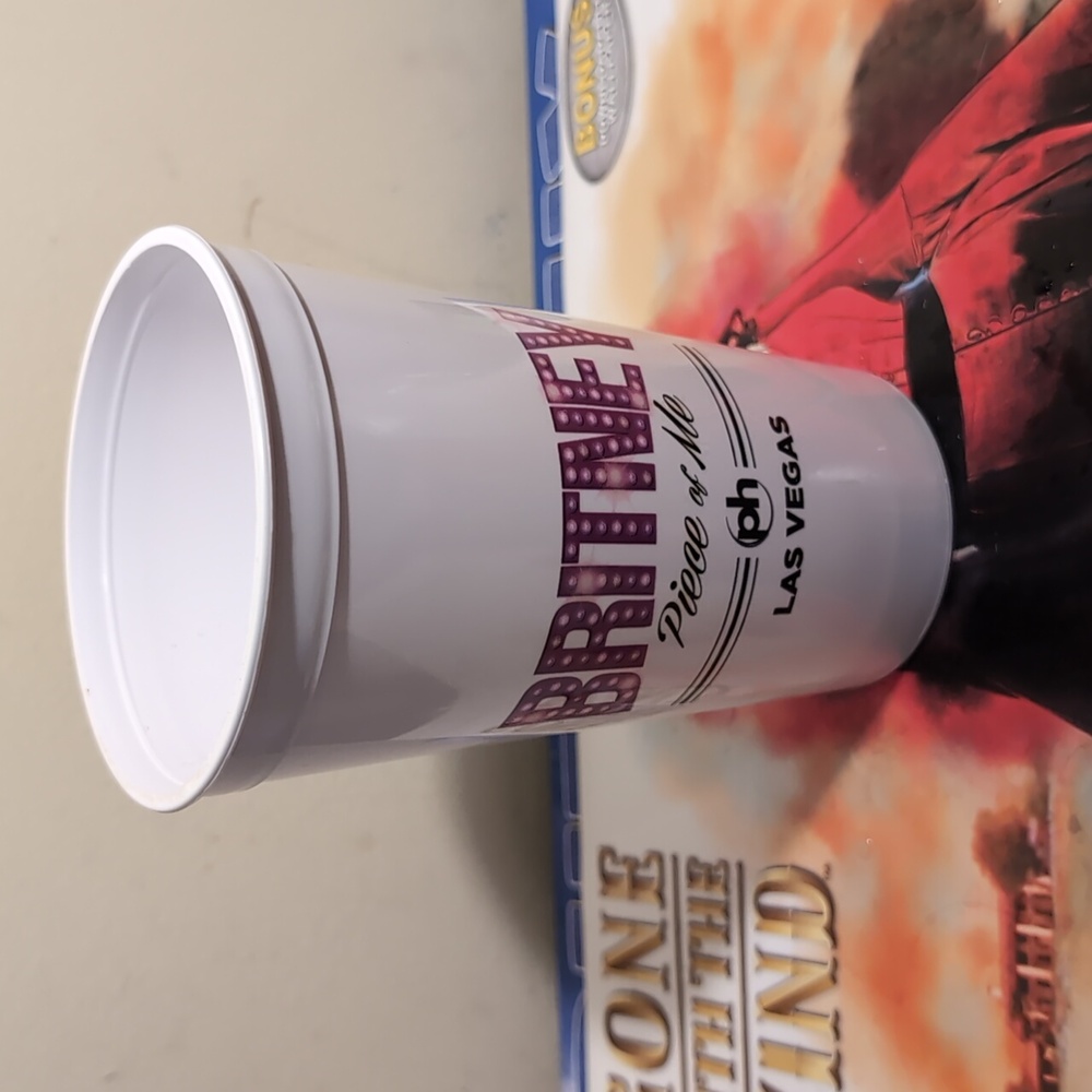Britney Spears Piece of Me Las Vegas Planet Hollywood Residency Souvenir Cup